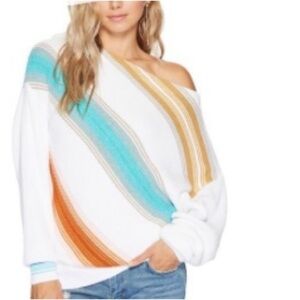 Free People Spectrum Stripe Sweater